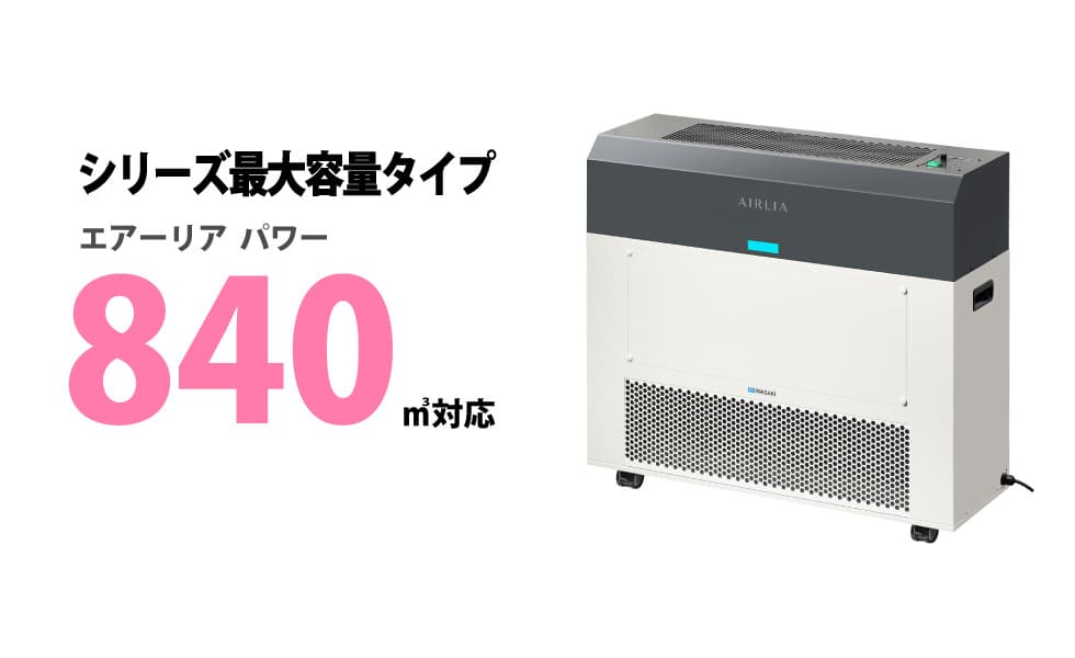 業務用空気清浄機　エアーリアパワー